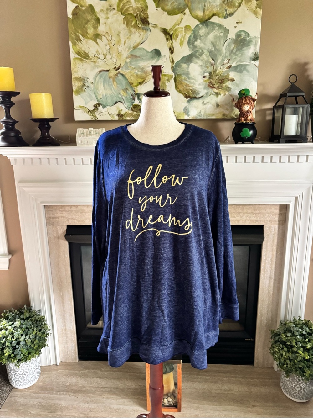 *NEW* Lane Bryant “Follow Your Dreams” Sleepwear/Anywear Top - Size 26/28